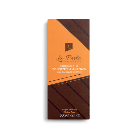 Tavoletta di Cioccolato Fondente e Arancia